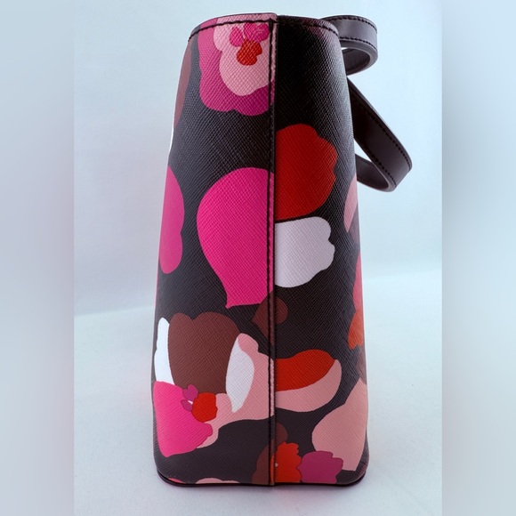 Kate Spade Juno Grant Street Floral Satchel Tote - Picture 9 of 12